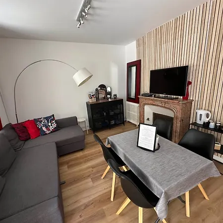 2 Chambres, 4 A 6 Voyageurs En Centre Ville, A 5 Mins Du Zoo La Flèche